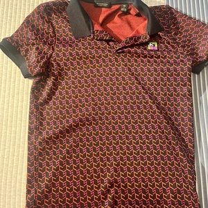 Men’s polyester scotch and soda sport polo